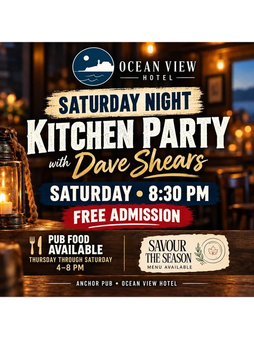 Saturday Night Kitchen Party with Dave Shears