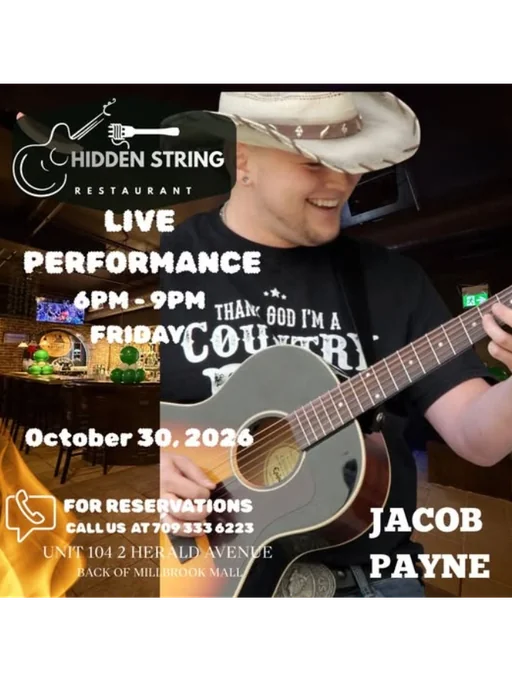Live Performance: Jacob Payne