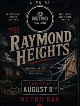 The Raymond Heights Live at Retro Bar