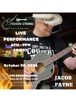 Live Performance: Jacob Payne