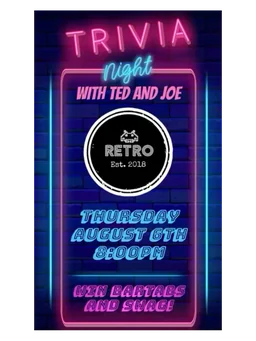 Trivia Night with Ted and Joe